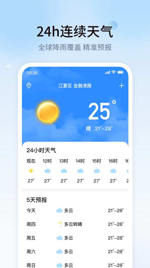 糖果天气app图1