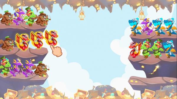 龙颜色排序拼图（Dragon Color Sort Puzzle）手游图1