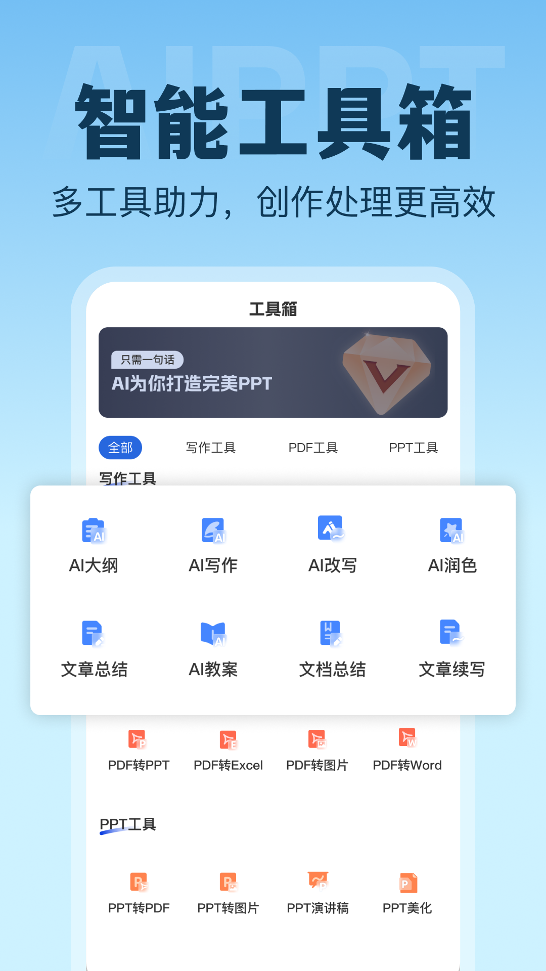 AI生成PPT软件图5