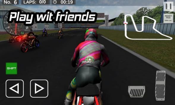 真正的飙车比赛2(Real Drag Bike Racing 2 Multiplayer)图1