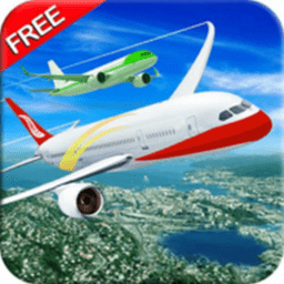 的士航空运输3D图标