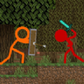火柴人工艺格斗（Stickman Craft Fighting Game）图标