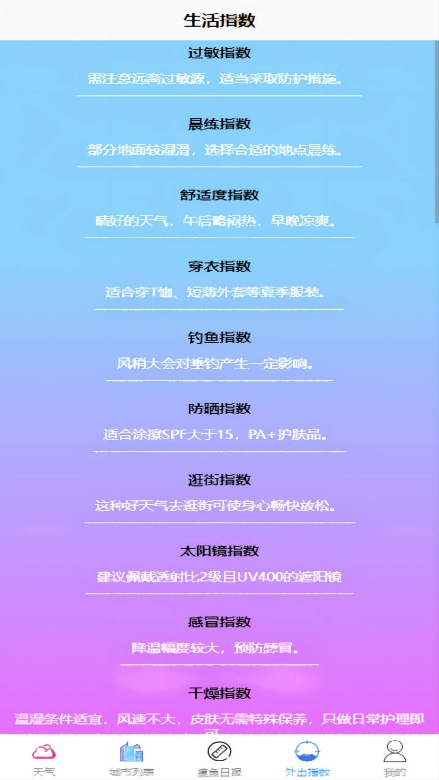 广域天气app图4