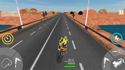 公路摩托真实模拟3D图1