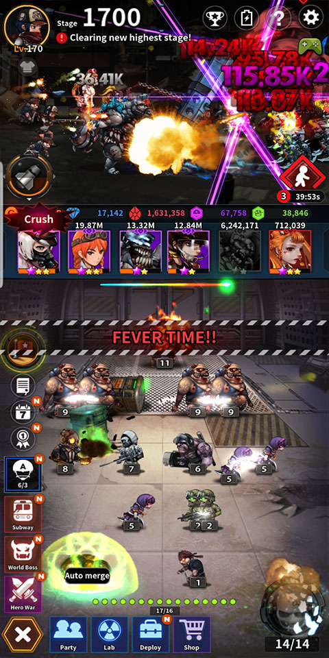 Merge Zombie游戏图1