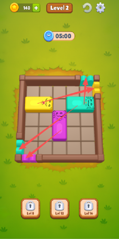 Farm Block Escape游戏