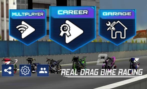 真正的飙车比赛2(Real Drag Bike Racing 2 Multiplayer)图3