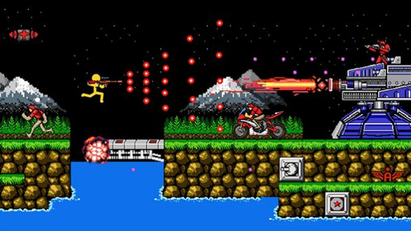 Stickman vs Pixel Combat