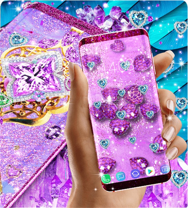 Crystal live wallpaper软件图2