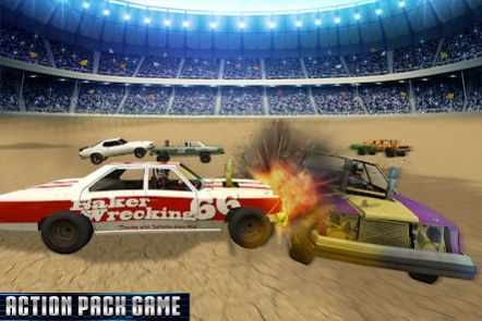 Demolition Derby Cars War游戏图1