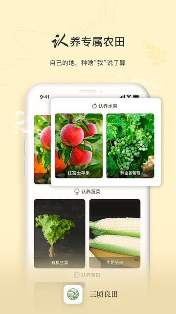 三顷良田app图3