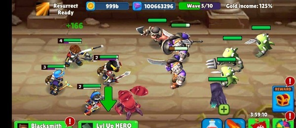 空闲战士故事游戏图3