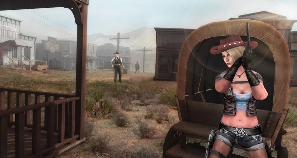 West Cowboy Gun Shooting