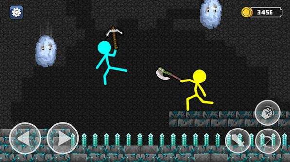 火柴人工艺格斗（Stickman Craft Fighting Game）图1