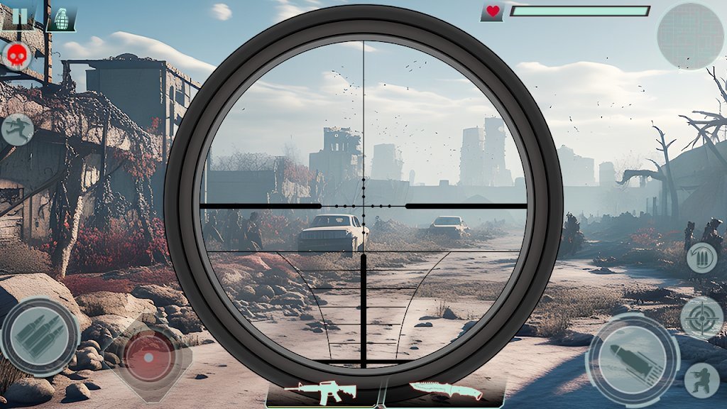Zombie Sniper Kill Shot游戏图2