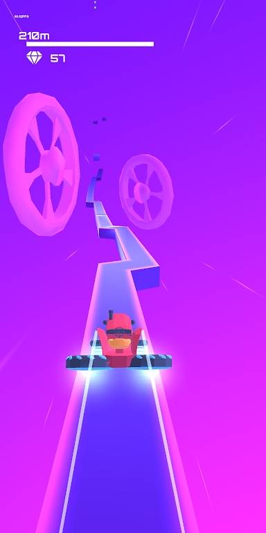 未来悬空飞车（Desi Dash Endless Run）图1