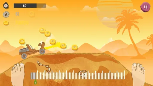 Hill Racing: Stone Age安卓版图2