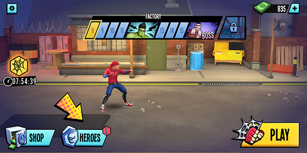 Spider Fighter Superhero Games游戏图3