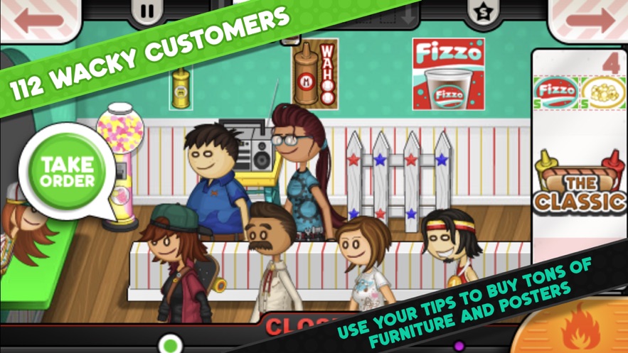 Papa's Hot Doggeria HD游戏图2