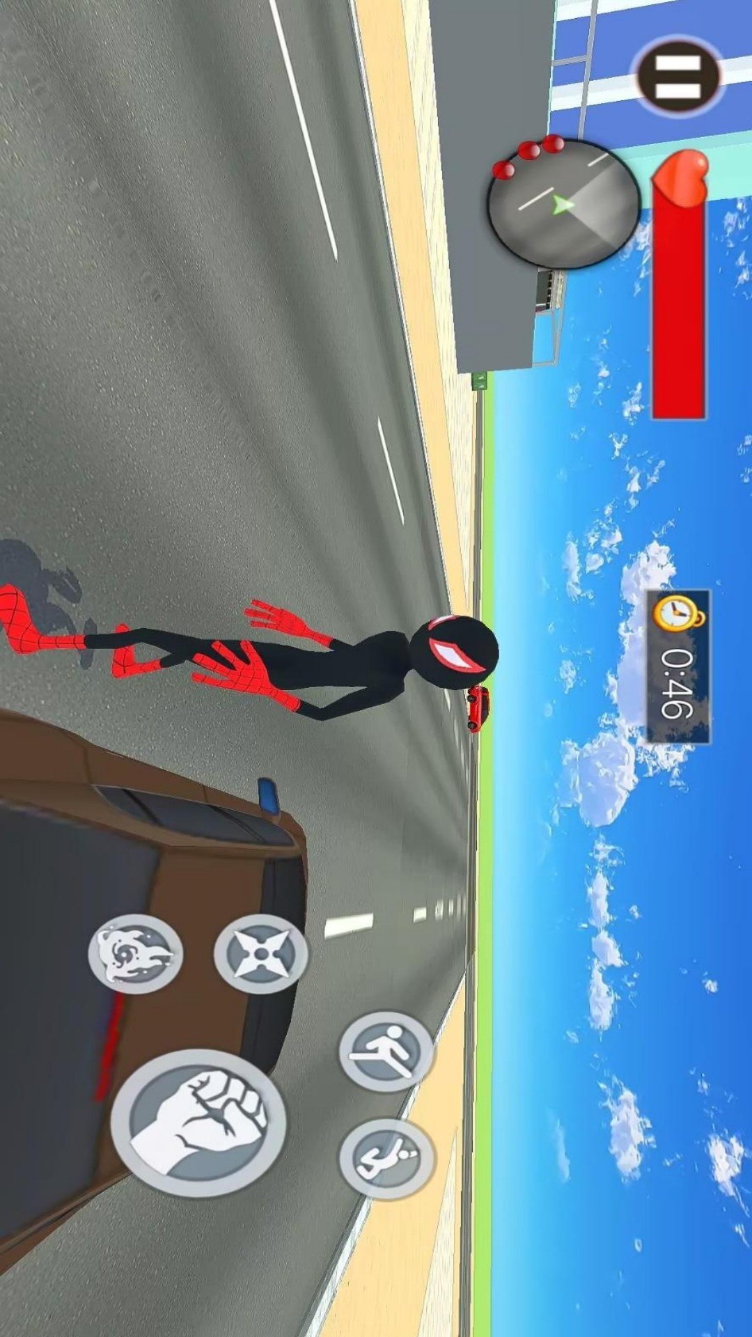 火柴人绳索英雄冒险游戏图2