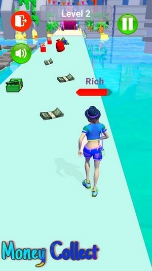 丰富的酷跑3D（Rich Run 3D）图2
