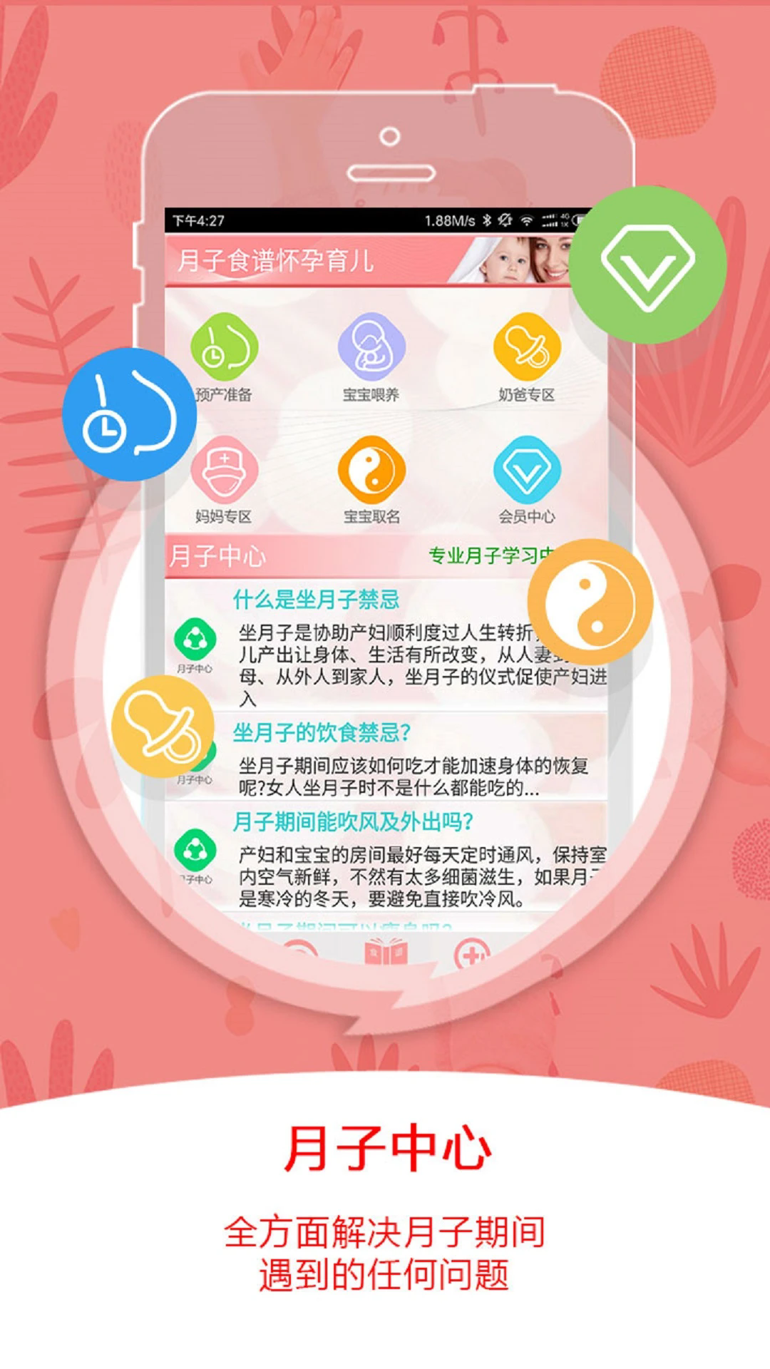 月子食谱怀孕育儿最新版