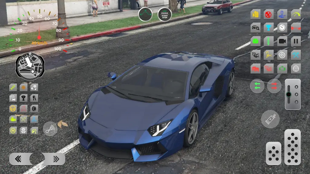 兰博基尼交通赛车（Lambos Traffic Racing）游戏图1