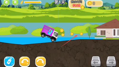 我在山地飙卡车游戏