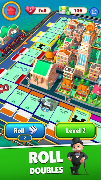 大富翁匹配（Monopoly Match）游戏图2