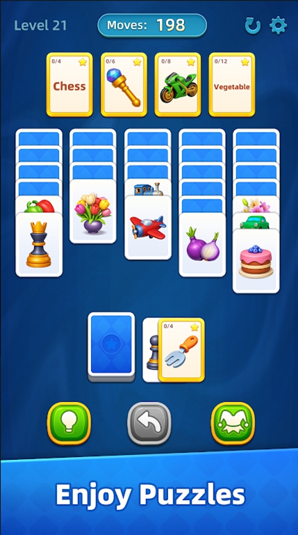 单词思维排序：单人（Word MindSort: Solitaire）游戏图1