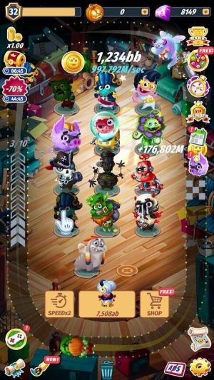 巨龙进化：最佳合并闲人游戏图1