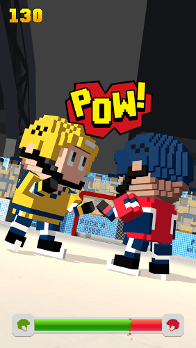 方块冰球冰上跑酷(Blocky Hockey)图3