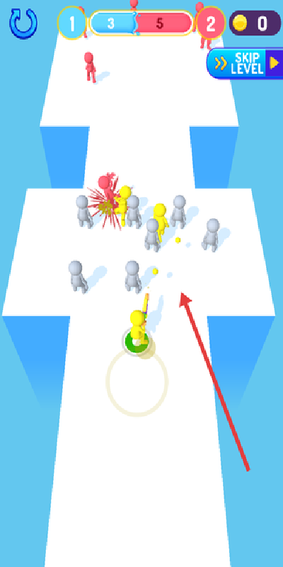 Paint Brawl 3D游戏