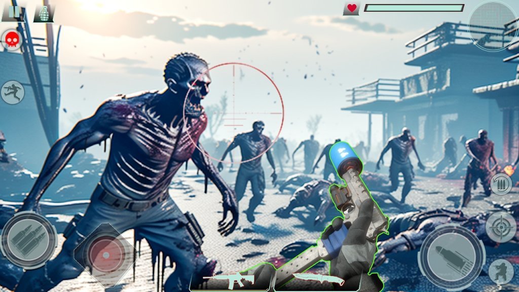 Zombie Sniper Kill Shot游戏图1