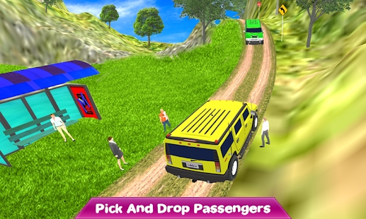 Crazy Taxi Jeep Drive游戏图2
