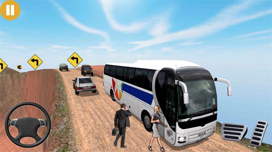 印度长途汽车（Indian Coach Bus Sim）游戏图1