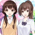 樱花女生换装化妆图标