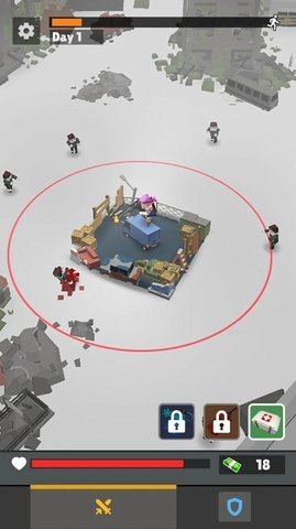 Zombie Survivor - Tower Defense游戏图1