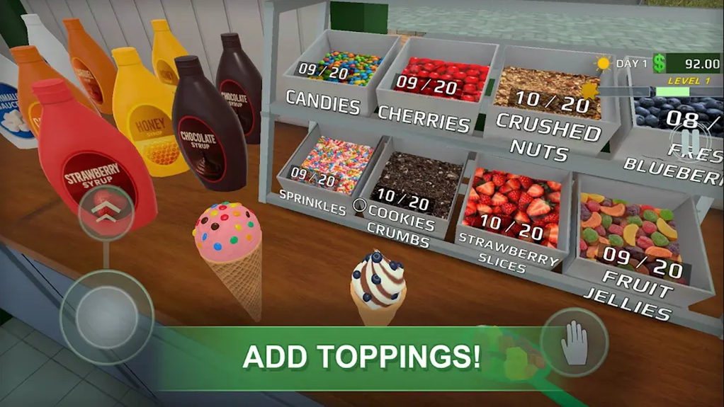 冰淇淋狂欢（Ice Cream Revolution）游戏图2