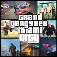 Grand Gangster Miami City Auto Theft游戏图标