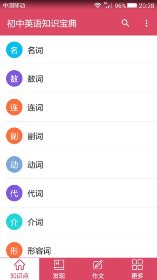 初中英语知识宝典软件图3