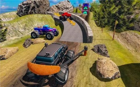 漂移弹弓特技大师（Drifty Slingshot Stunts Master: Car Dash 2020）图3