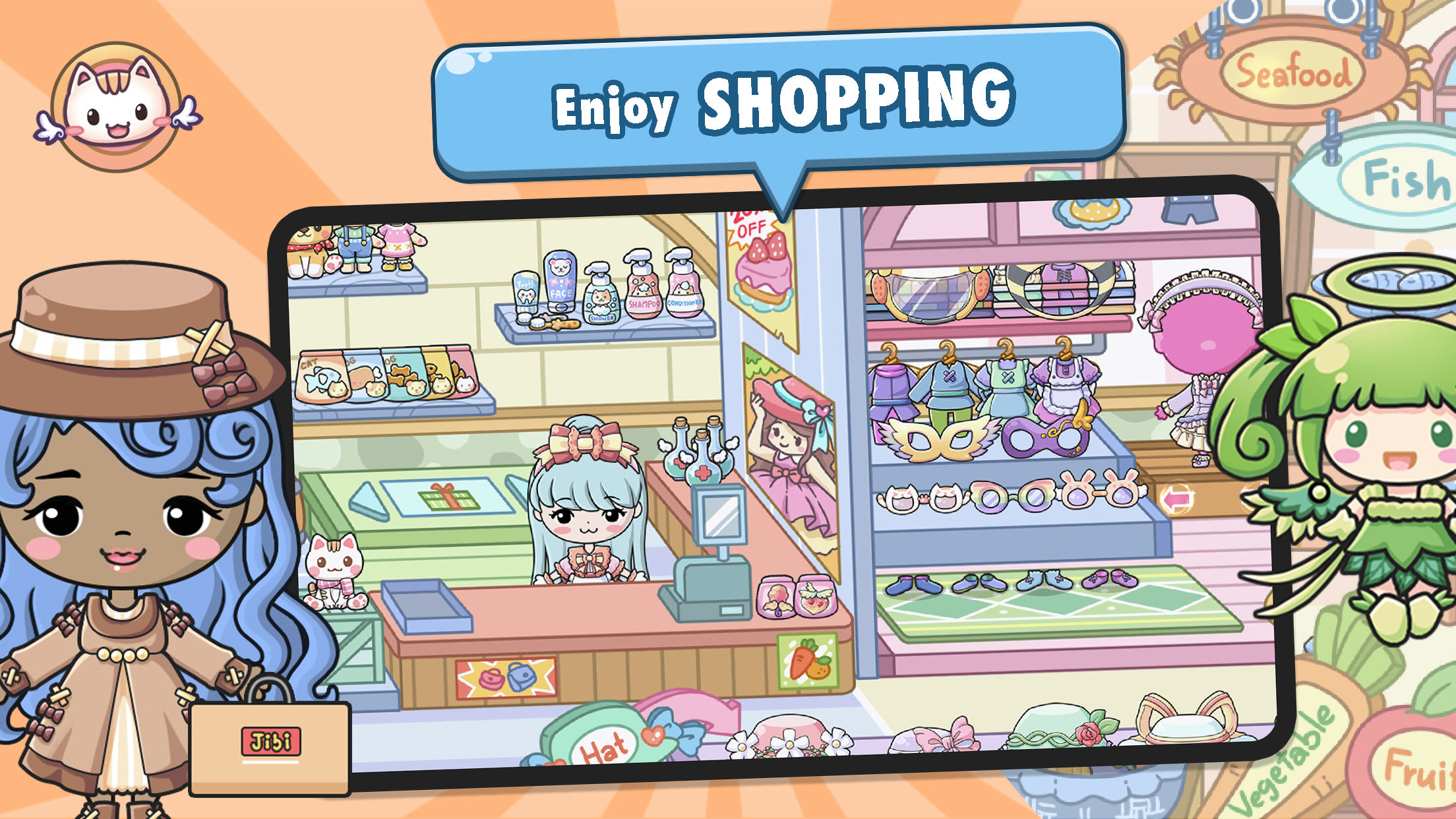 Jibi Land : Princess Town游戏图3