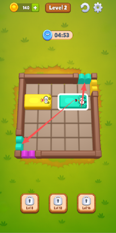 Farm Block Escape游戏