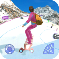 滑雪大师3D图标