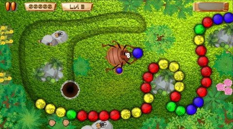 石甲虫消消消（Marble Beetle Adventure）图1