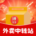 鲜食外卖中转站app图标