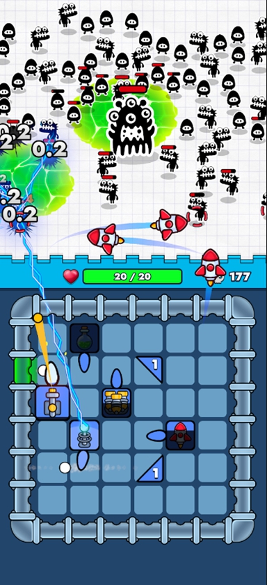 弹球我贼溜（Bounce Defense）游戏图2