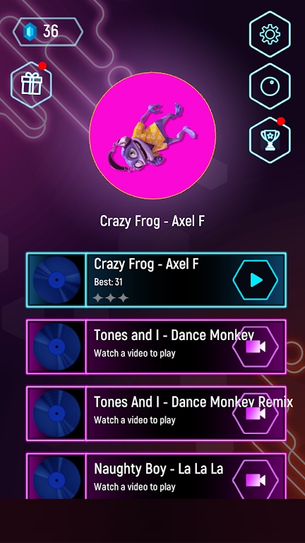 Crazy Frog Tiles Hop图1