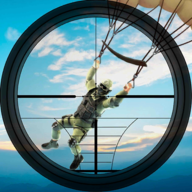 狙击行动跳伞射击(Sniper Commando attack)图标